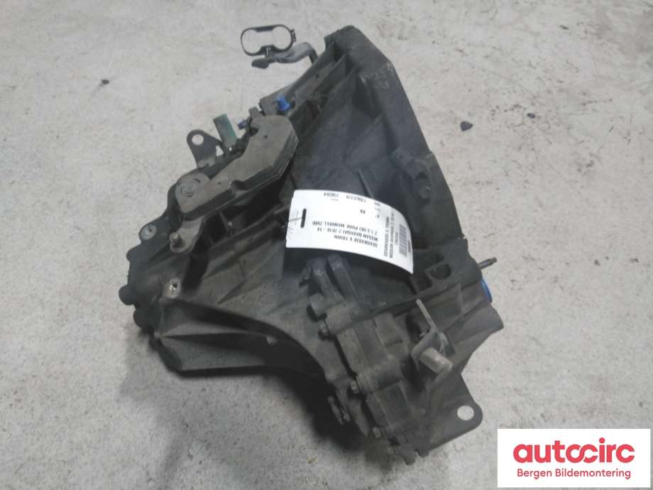 Girkasse manuell 6-trinn til Nissan Qashqai 2010-2014 (Type I, Fase 2) (NISSAN|32010JD50A|)