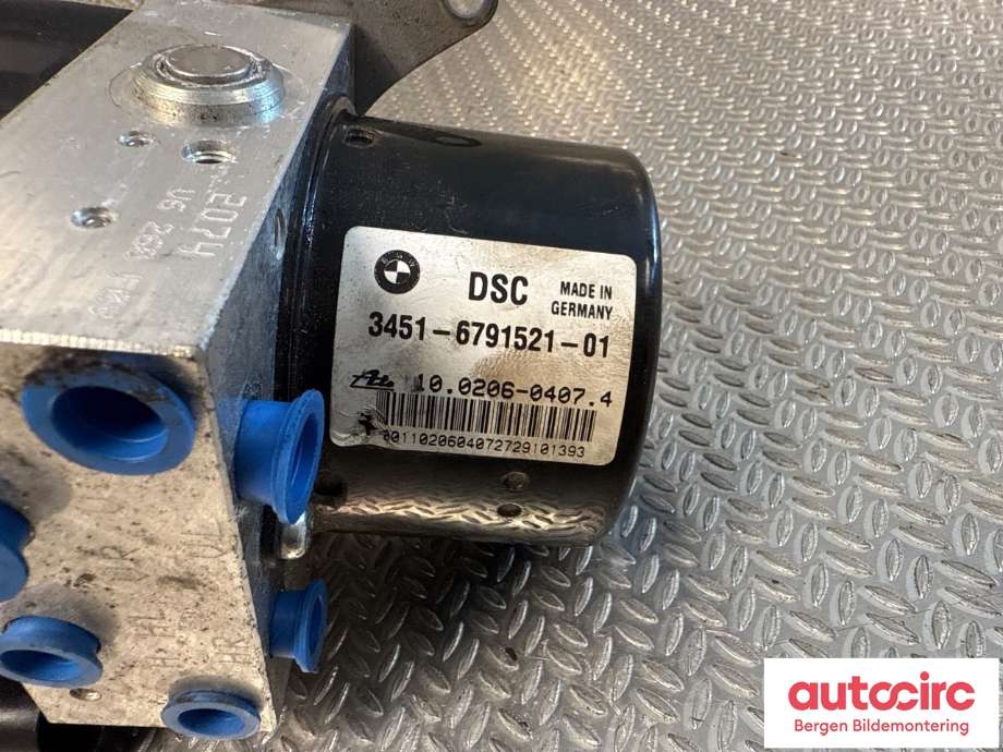 ABS sentral til BMW 3-Serie 2005-2011 (E90/E91/E92/E93) (E90/E91/E92/E93) (BMW|34 51 2 460 468|)
