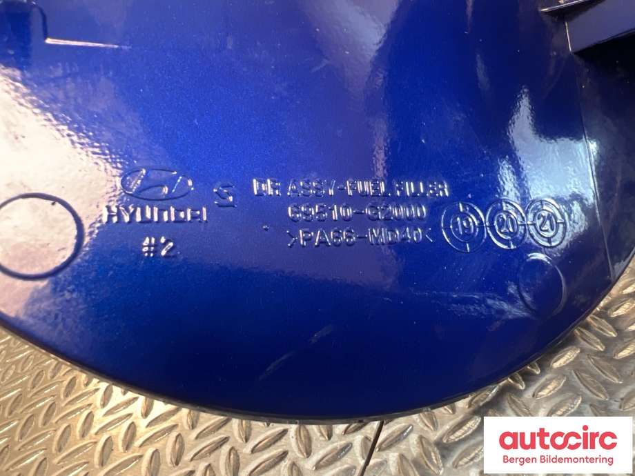 Batterilader inntak/luke til Hyundai Ioniq Electric 2019-->> (Fase 2) (HYUNDAI|69510G 2000||69513G 7000)