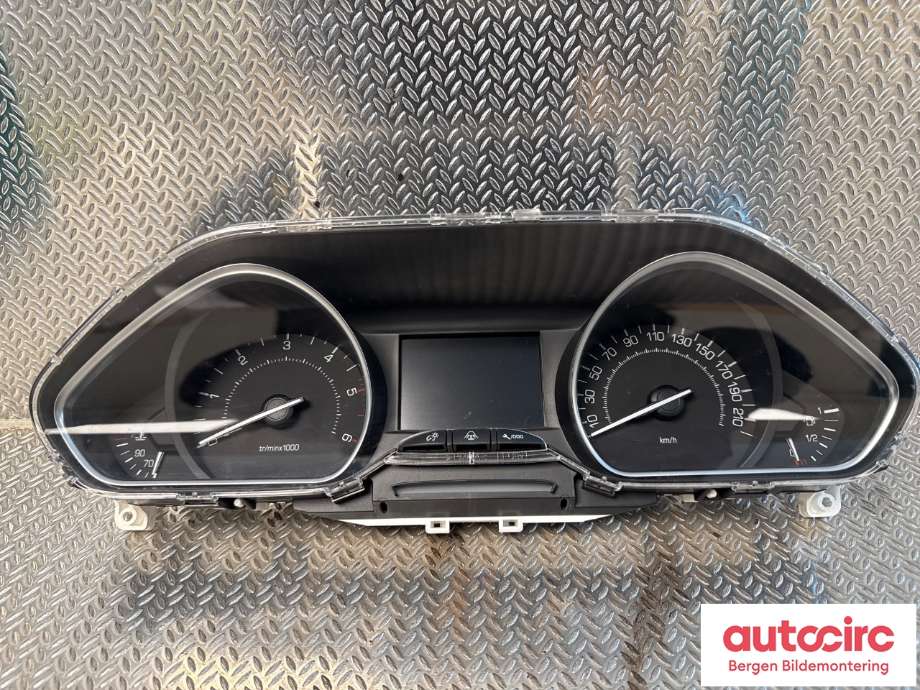 Speedometer til Peugeot 208 2012-2019 (Type I) (PEUGEOT|98 226 333 80|96 746 797 80|)