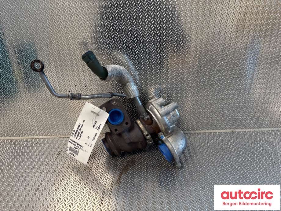 Turbo til Peugeot 208 2012-2019 (Type I)  (PEUGEOT|0375 Q9|)