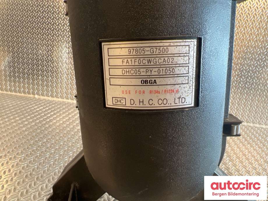 Kullfilter (boks) til Hyundai Ioniq Electric 2019-->> (Fase 2) (HYUNDAI|97805G 7500|)