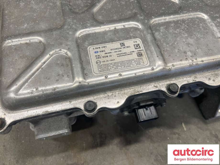 Batterilader (OBC - On Board Charger) til Hyundai Ioniq Electric 2019-->> (Fase 2)  (HYUNDAI|36400 0E150|)