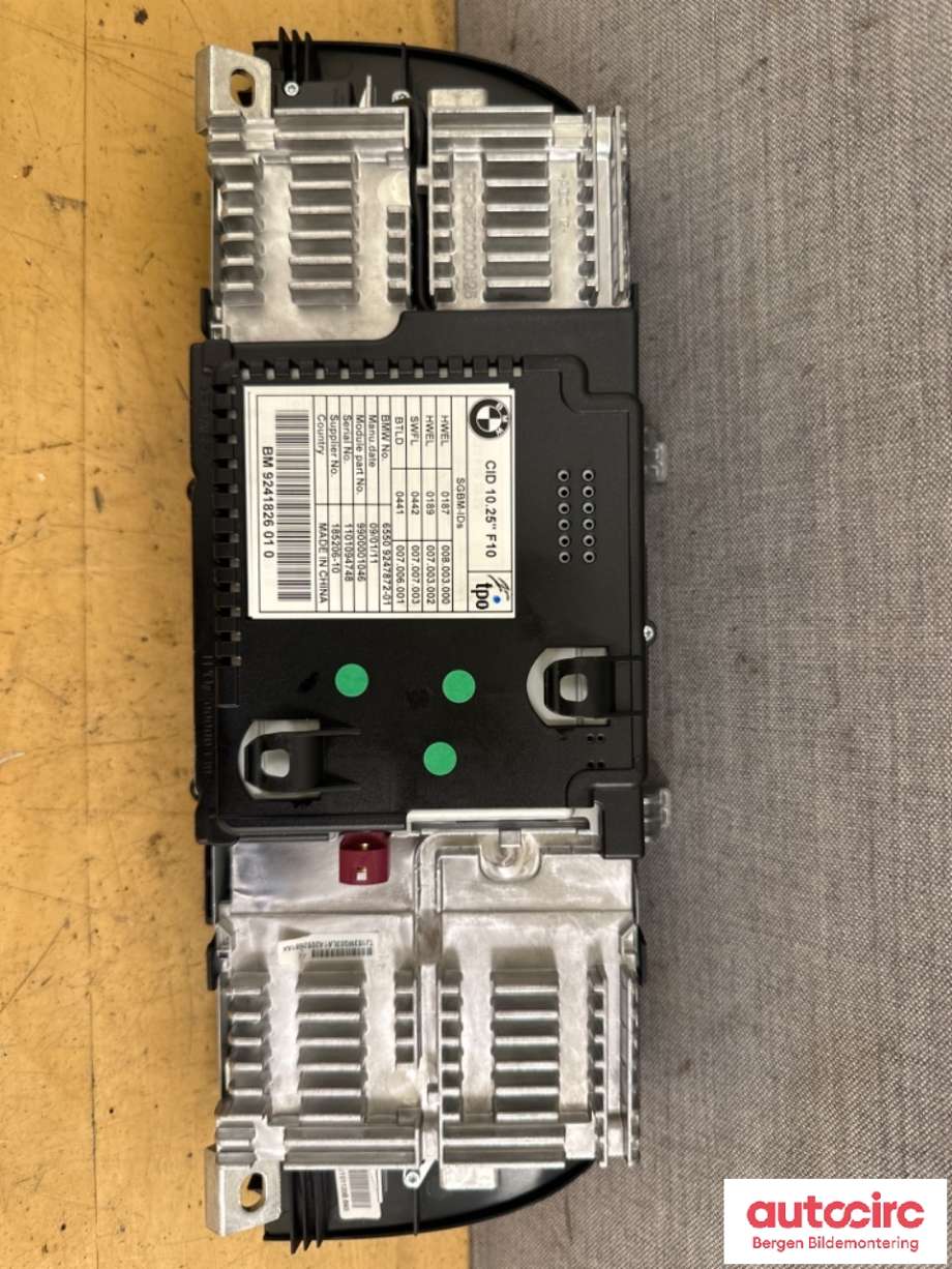 Instrument kjørecomputer til BMW 5-Serie 2010-2017 (F10/F11) (F10/F11) (BMW|65 50 9 266 384|)