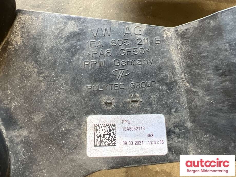 Frontplate øvre til VW ID.4 2020-->>  (VOLKSWAGEN|1EA 805 211 B|)