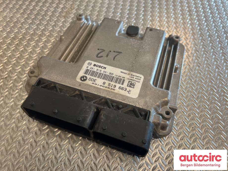 Styreenhet motor til Mini One/Cooper 2007-2014 (R55-57) (R55-57) (MINI|13 61 8 519 663|)