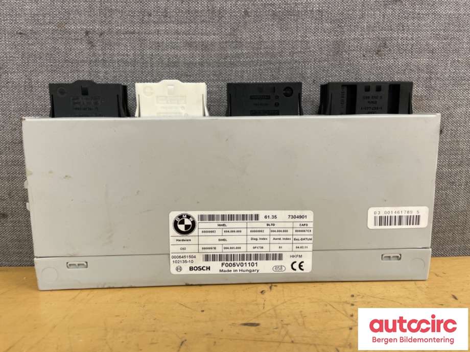Styreenhet elektrisk bakluke til BMW 5-Serie 2010-2017 (F10/F11) (F10/F11) (BMW|61 35 7 394 651|F005V01101|61 35 7304901)