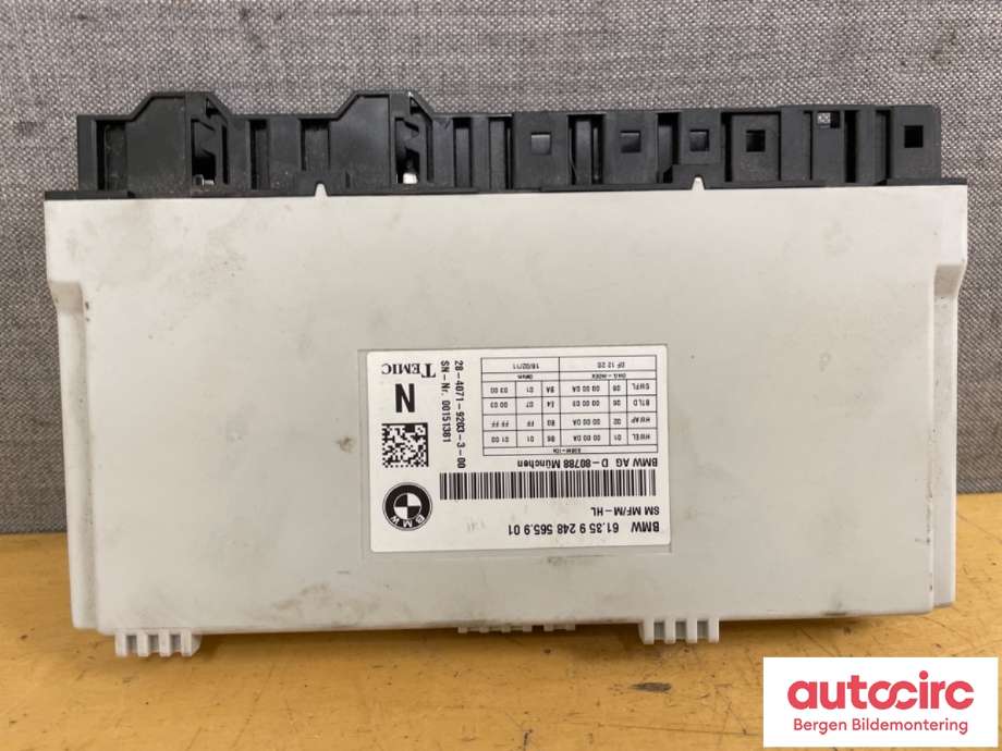 Styreenhet diverse til BMW 5-Serie 2010-2017 (F10/F11) (F10/F11) (BMW|61 35 7 474 966||61.35 9 248 565.9 01)