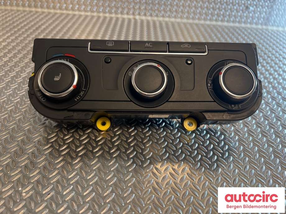 Varmeapparat betjening til VW Transporter / Caravelle 2009-2015 (Fase 2) (T5) (T5) (VOLKSWAGEN|7E5 907 047 AG||7E5 907 047 BJ WZU)