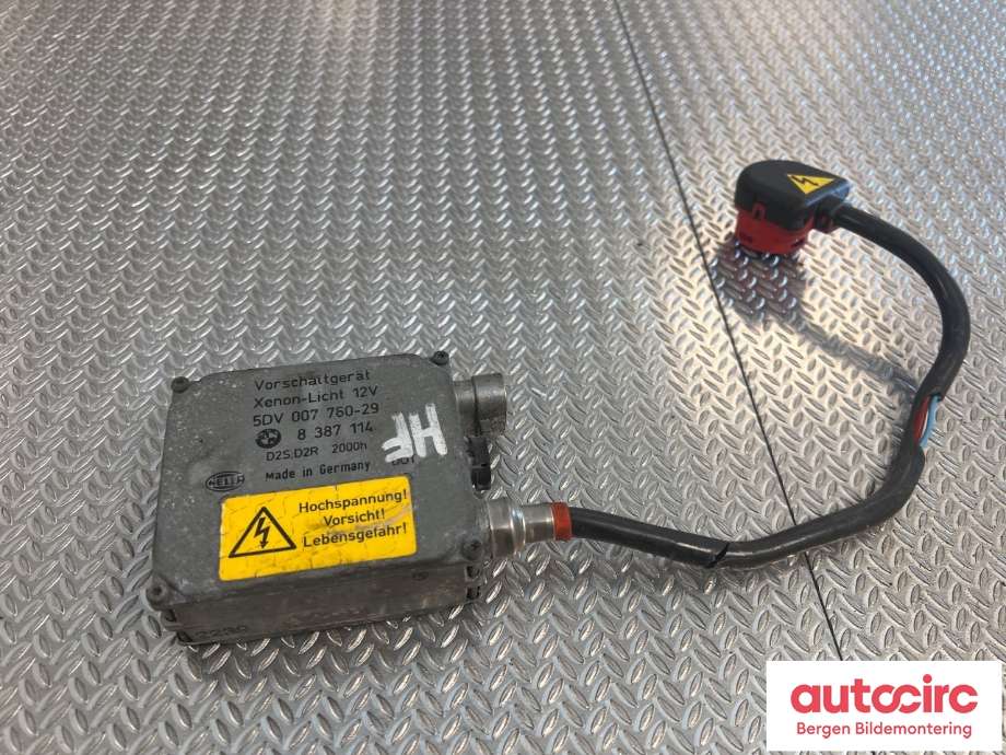 Styreenhet xenon/ballast til BMW 5-Serie 1996-2003 (E39) (E39) (BMW|63 12 8 387 114|)