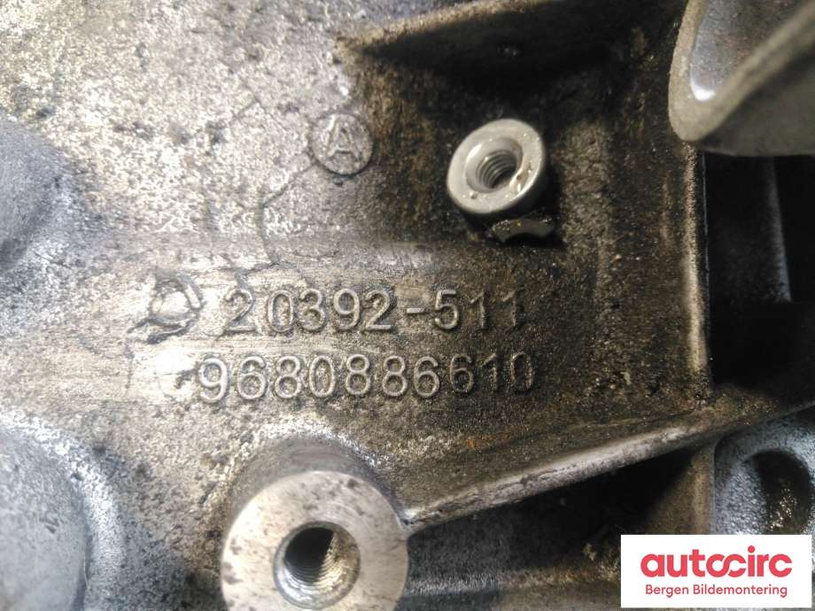 Girkasse manuell til Peugeot 2008 2013-2019 (Type I)  (PEUGEOT|16 085 672 80||16 129 306 80)