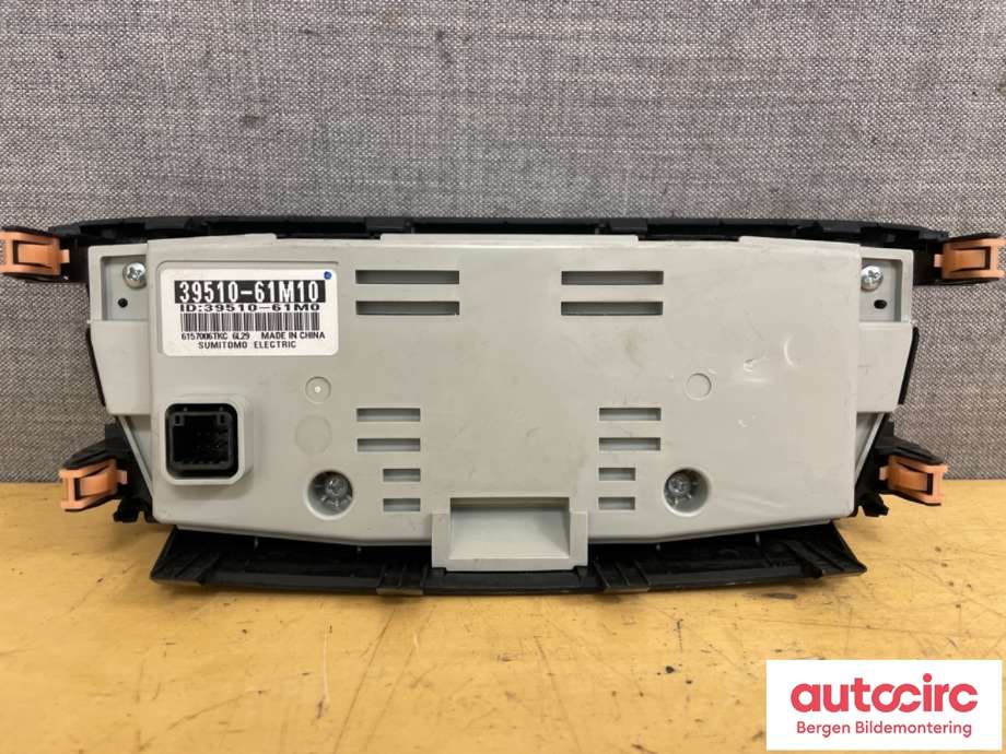 Varmeapparat betjening til Suzuki SX4 S-CROSS 2013-->> (Type II)  (SUZUKI|39510-61M10-BKZ||39510-61M10)