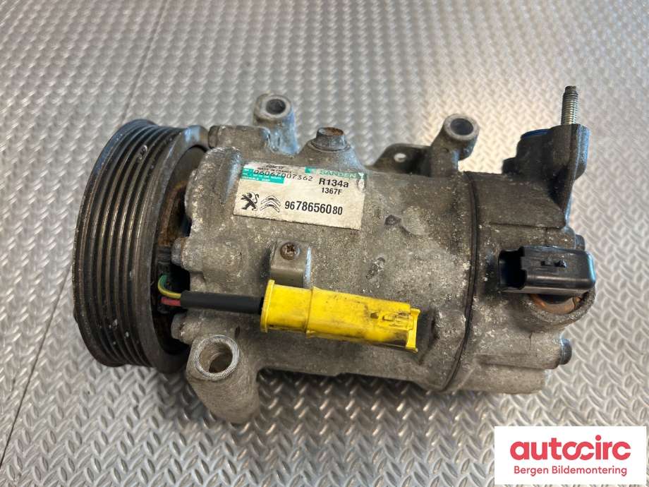 Aircondition kompressor til Peugeot 2008 2013-2019 (Type I)  (PEUGEOT|96 786 560 80||98 228 268 80)