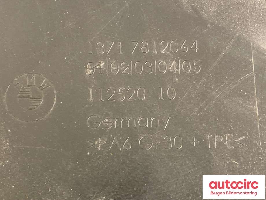Luftfilterboks til BMW 5-Serie 2010-2017 (F10/F11) (F10/F11) (BMW|13 71 7 812 064|)