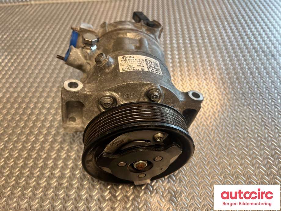 Aircondition kompressor til VW Polo 2014-2017 (Type V, Fase 2) (VOLKSWAGEN|5Q0 820 803 F|)