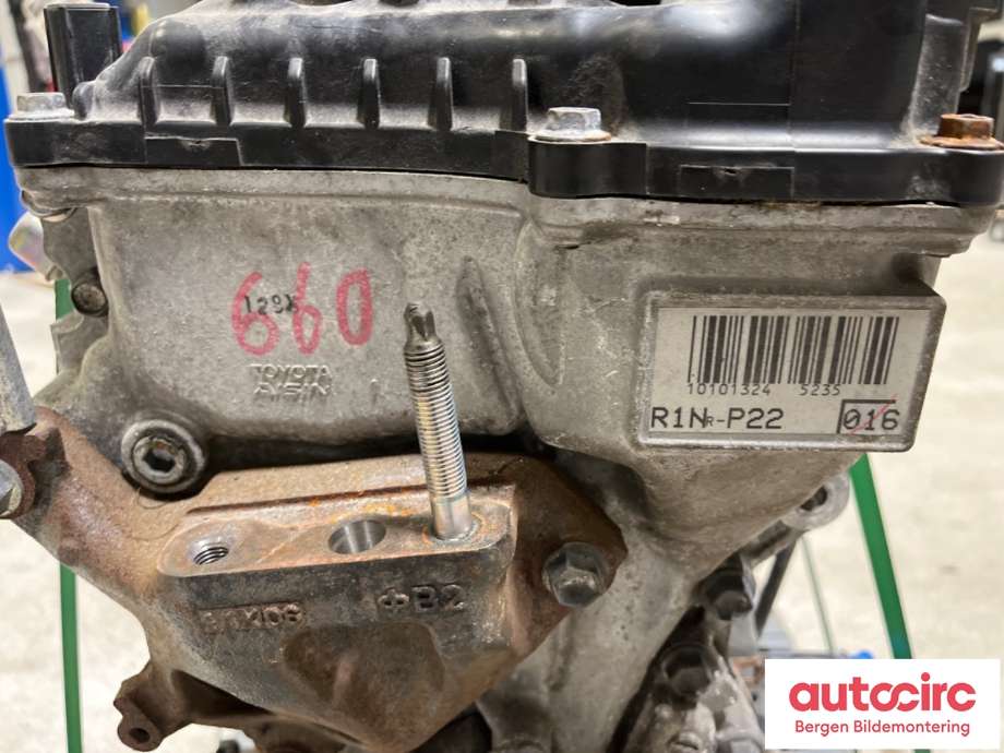 Motor bensin til Toyota Yaris 2012-2014 (Type III, Fase 1)  (TOYOTA|1900047190|)
