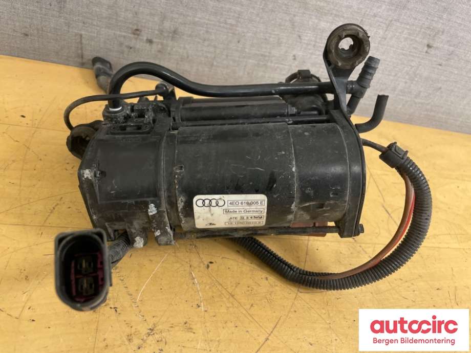 Kompressor nivå/luft til Audi A8 2003-2010 (Type II)  (AUDI|4E0 616 007 C||4E0 616 005 E)