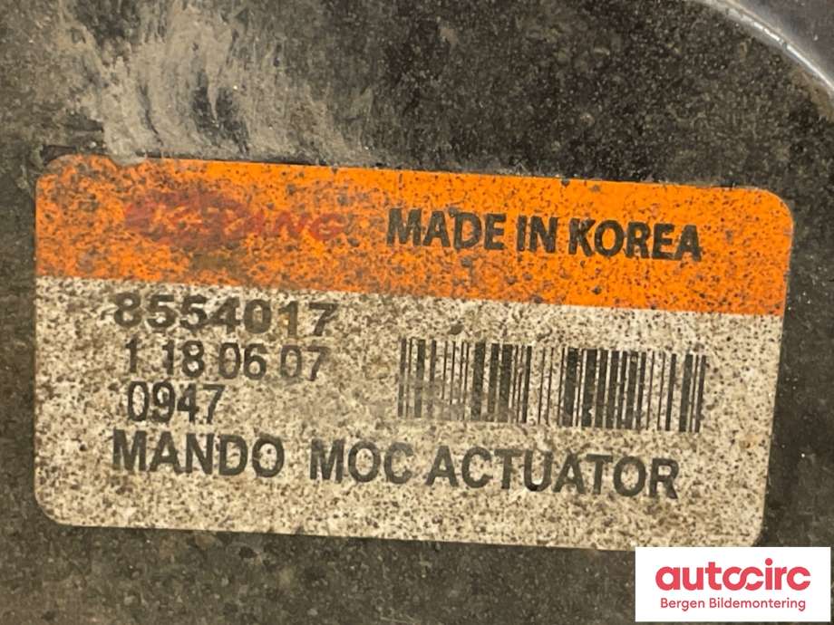 Bremsecaliper venstre bak til Hyundai Ioniq Electric 2019-->> (Fase 2) (HYUNDAI|58310G 7A30|1180607|8554017)