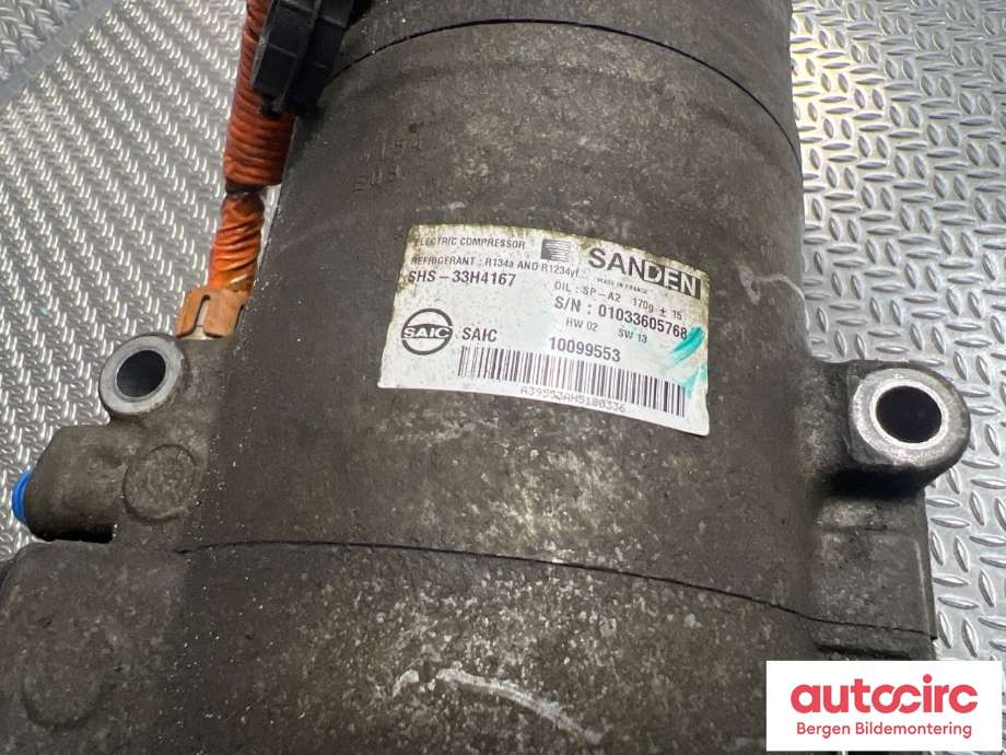 Aircondition kompressor til Maxus EV80 2019-->>  (MAXUS|10099553|)
