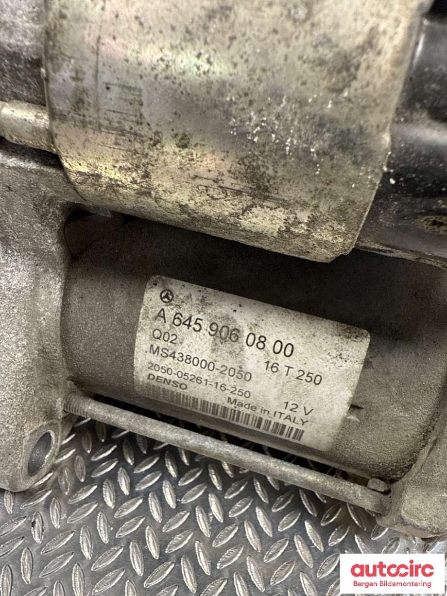 Starter til Mercedes CLA 2013-2019 (C117) (C117) (MERCEDES|A 645 906 08 00|)