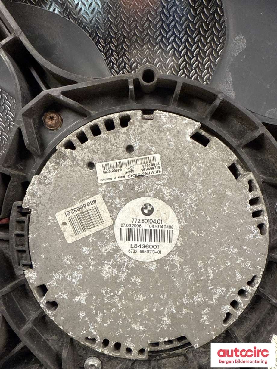 Kjølevifte til BMW 5-Serie 2003-2010 (E60/E61) (E60/E61) (BMW|17 42 8 508 251|)