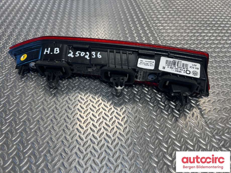 Baklykt høyre indre til VW ID.3 2020-->>  (VOLKSWAGEN|10A 945 308 B||10A 945 308 A)
