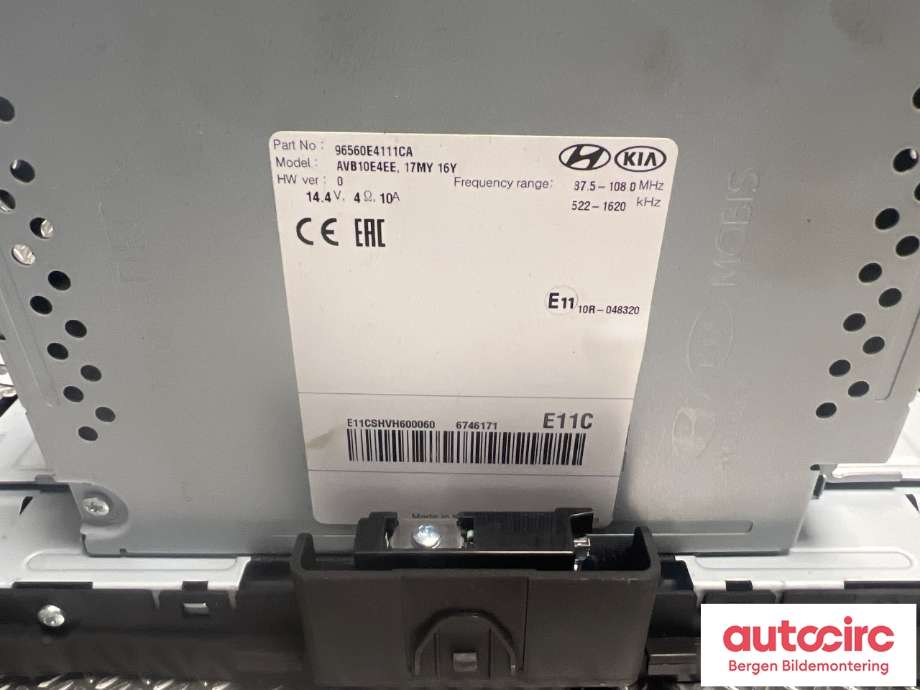 Instrument kjørecomputer til Kia Soul 2014-2019 (Type II)  (KIA|96560E 4111CA|)