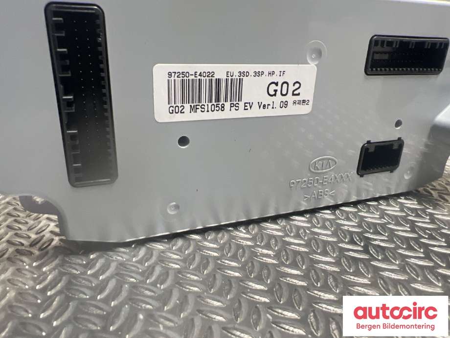 Varmeapparat betjening til Kia Soul 2014-2019 (Type II) (KIA|97250E 4022|)