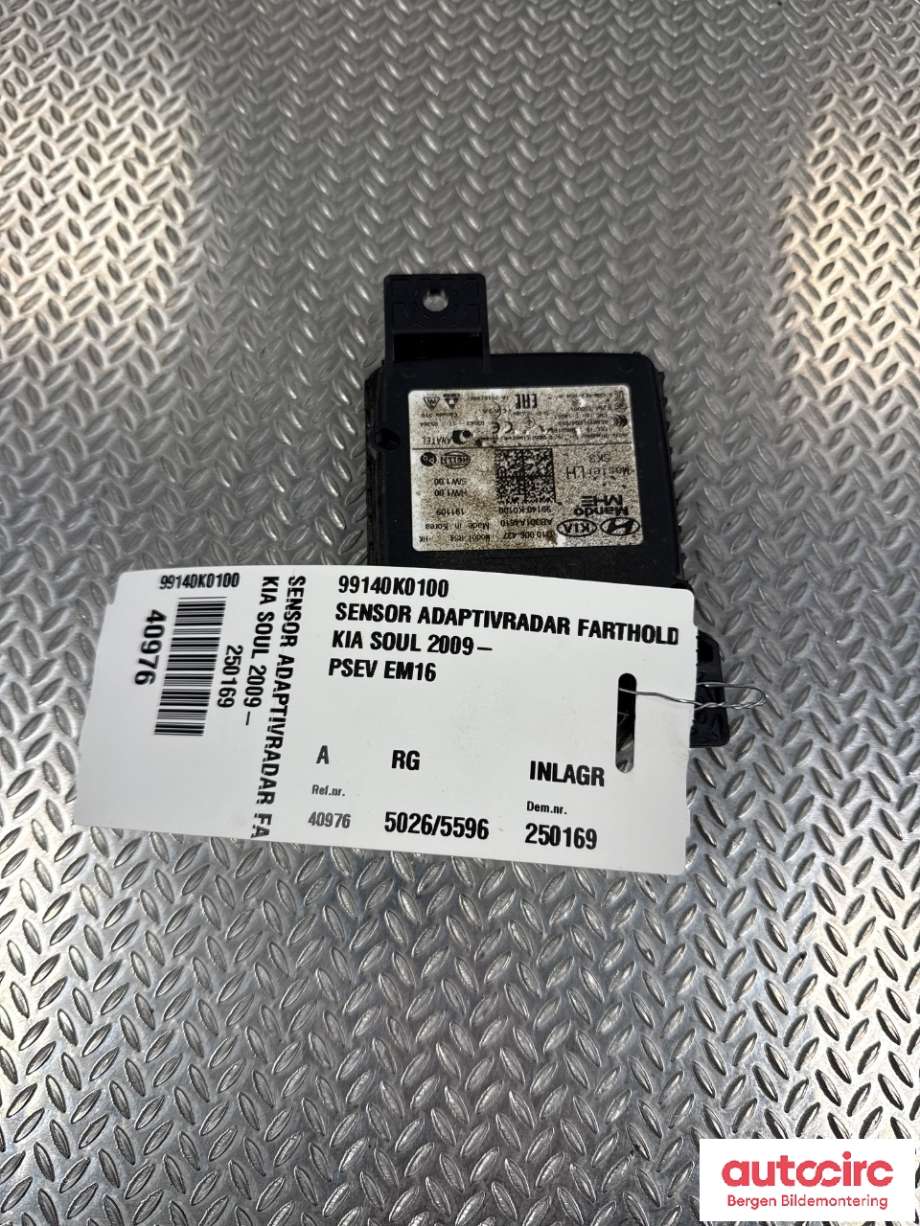 Sensor radar til Kia e-Soul 2019-->> (Type III)  (KIA|99140K0100|)