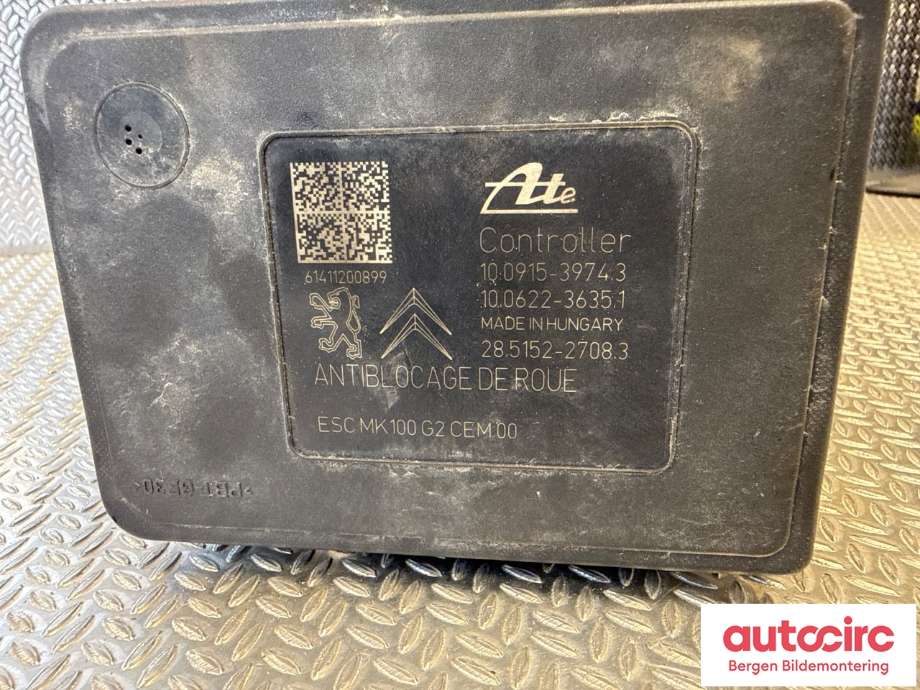 ABS sentral til Peugeot 2008 2013-2019 (Type I)  (PEUGEOT|16 173 877 80|)