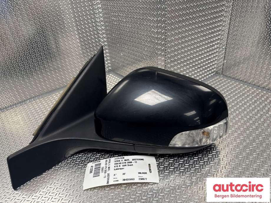 Speil venstre til Volvo V70 2007-2013 (Type III, Fase 1)  (VOLVO|31297838|)