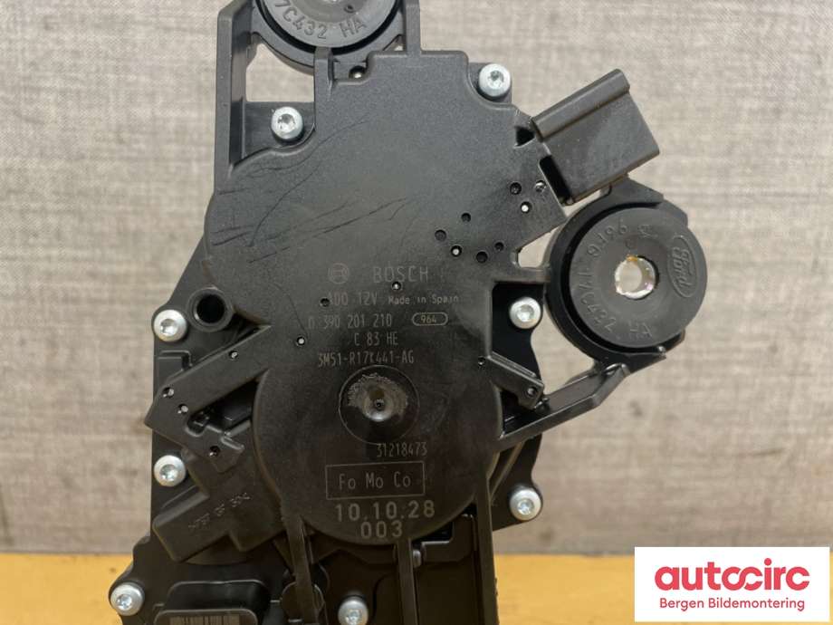 Viskermotor bakrute til Ford Mondeo 2011-2014 (Type IV, Fase 2)  (FORD|3M51-R17K441-AG||0 390 201 210)