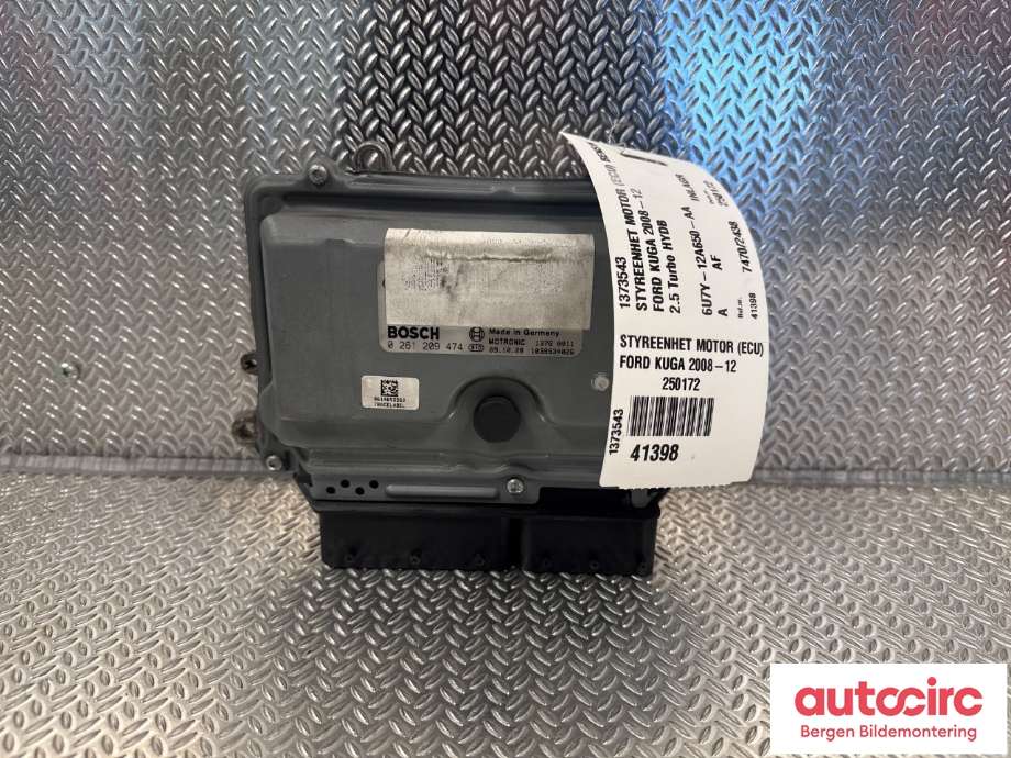 Styreenhet motor til Ford Kuga 2008-2012 (Type I) (FORD|1373543|6U7Y-12A650-AA|)