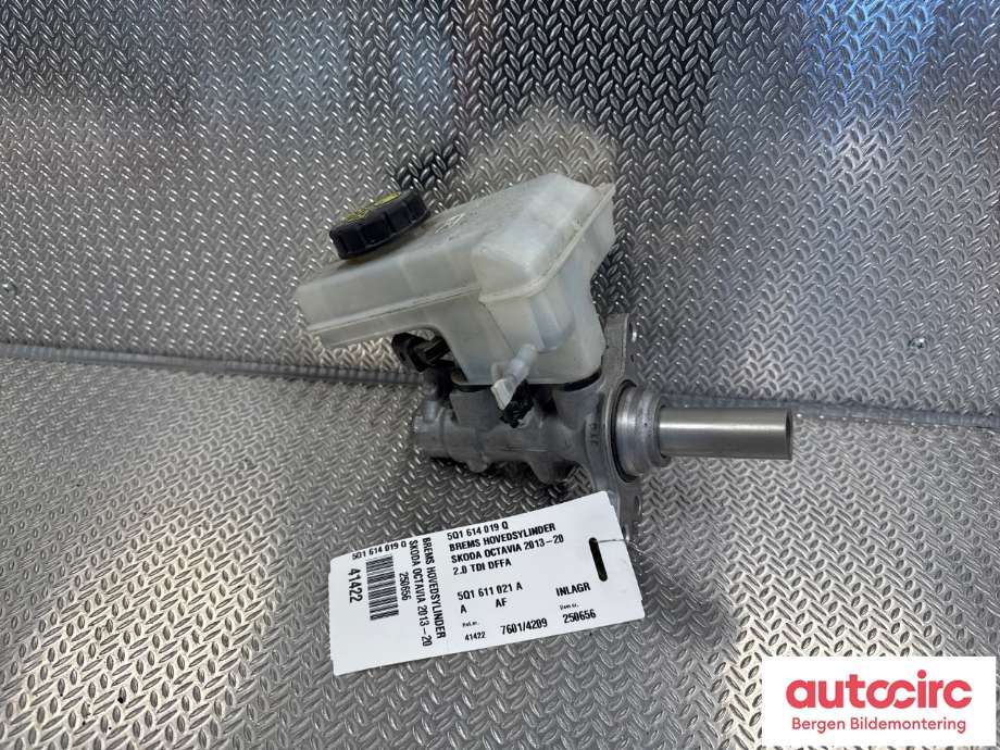 Bremsepumpe hoved til Škoda Octavia 2017-2020 (Type III, Fase 2) (SKODA|5Q1 614 019 Q|5Q1 611 021 A|)