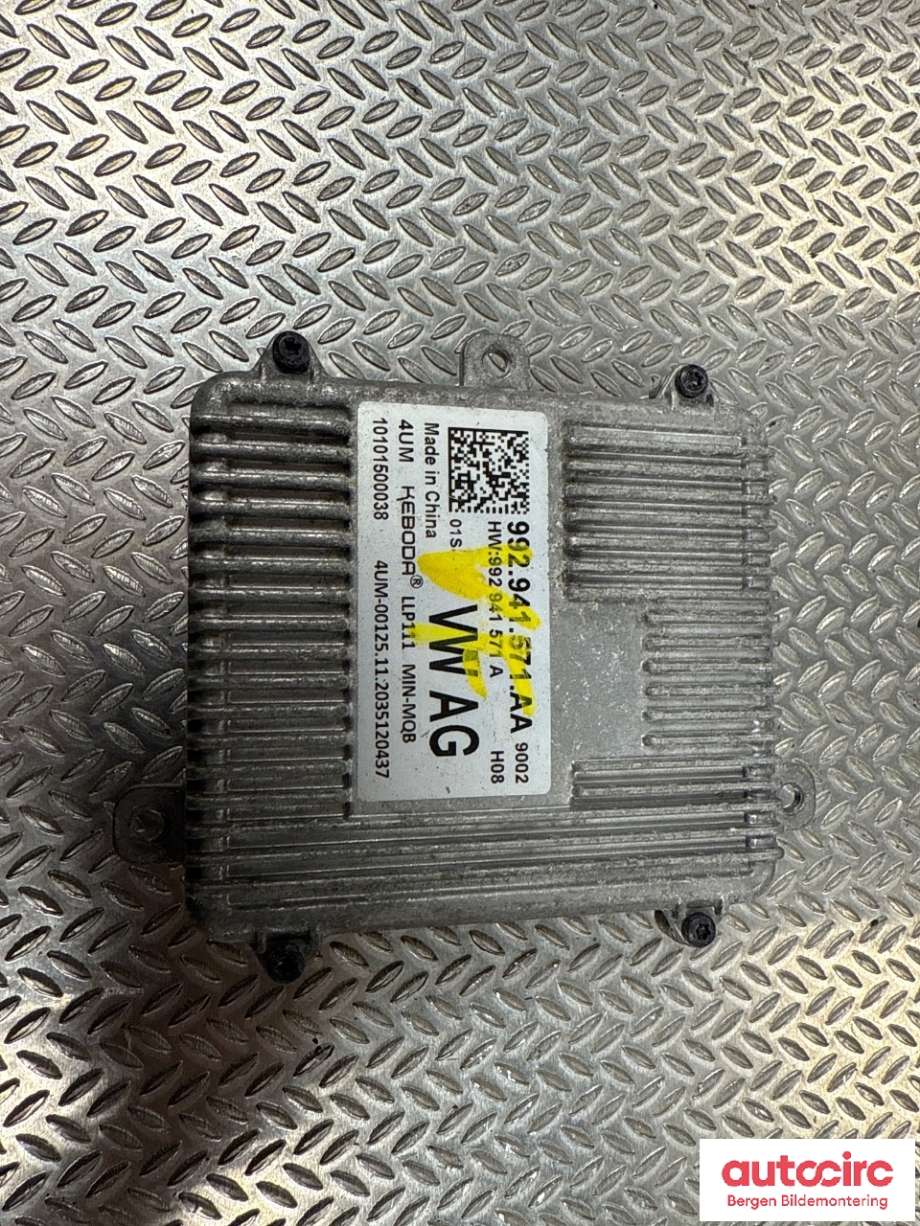 Styreenhet xenon/ballast til Škoda Superb 2015-->> (Type III)  (SKODA|992 941 571 AA|)