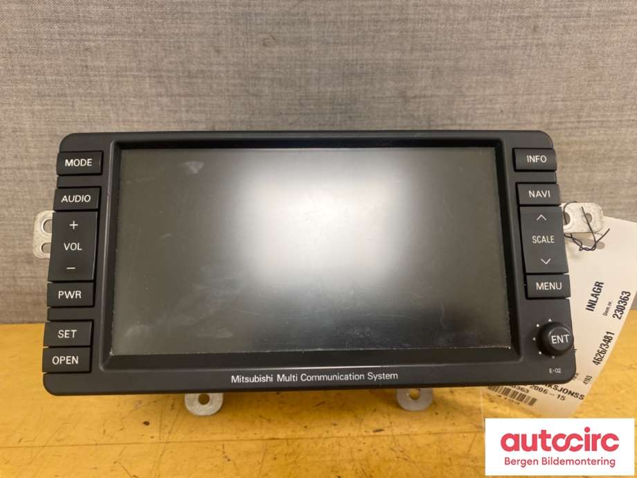 Instrument kjørecomputer til Mitsubishi Pajero 2007-2016 (Type IV, Fase 1) (MITSUBISHI|8750A143|)