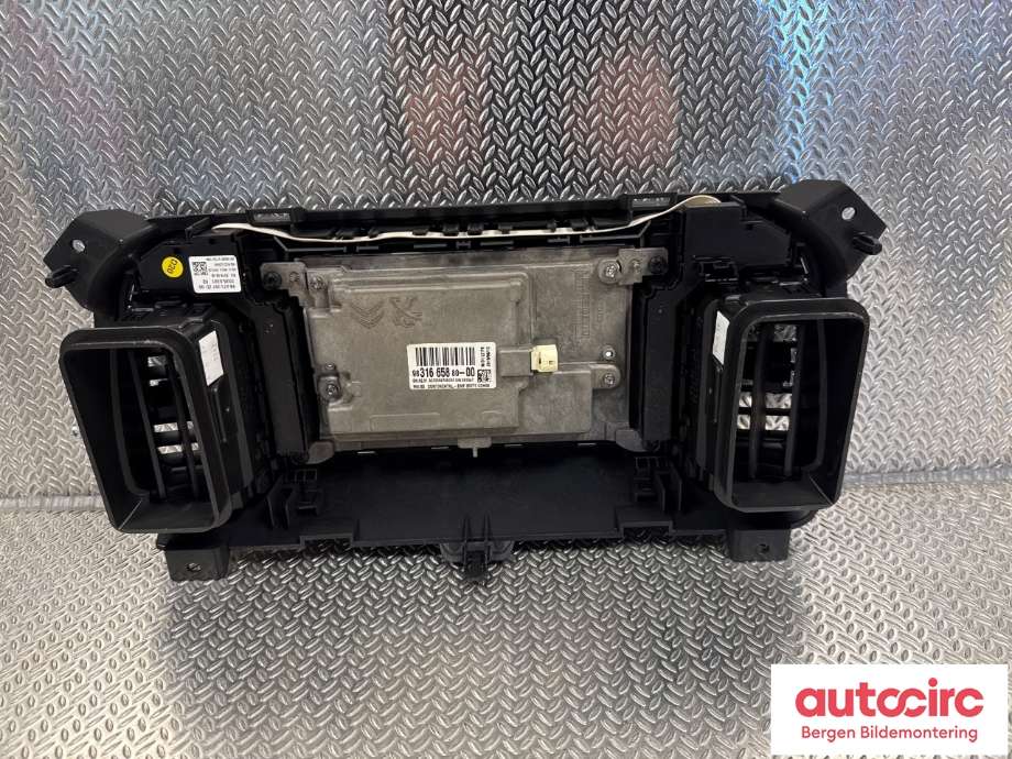 Dashbord friskluftdyse til Peugeot Expert 2016-->> (Type III)  (PEUGEOT|98 075 397 ZD|)