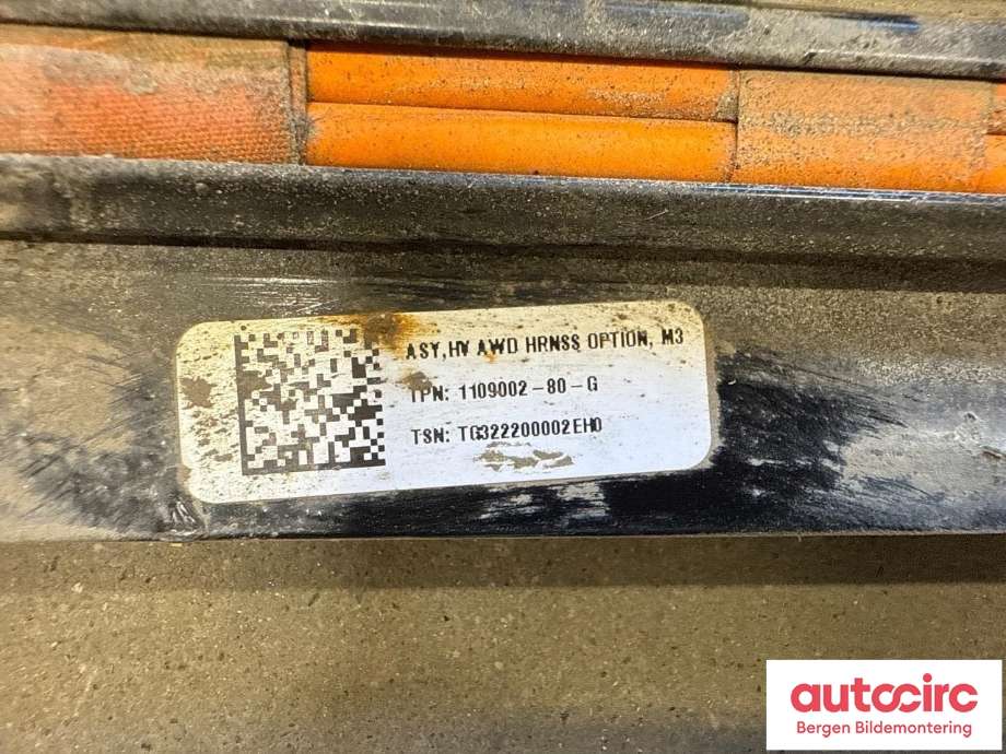 Kabel høy volt (HV) hybrid til Tesla Model Y 2021-2024 (Type I)  (TESLA|1109004-05-G|1531444-01-A|1109002-80-G)