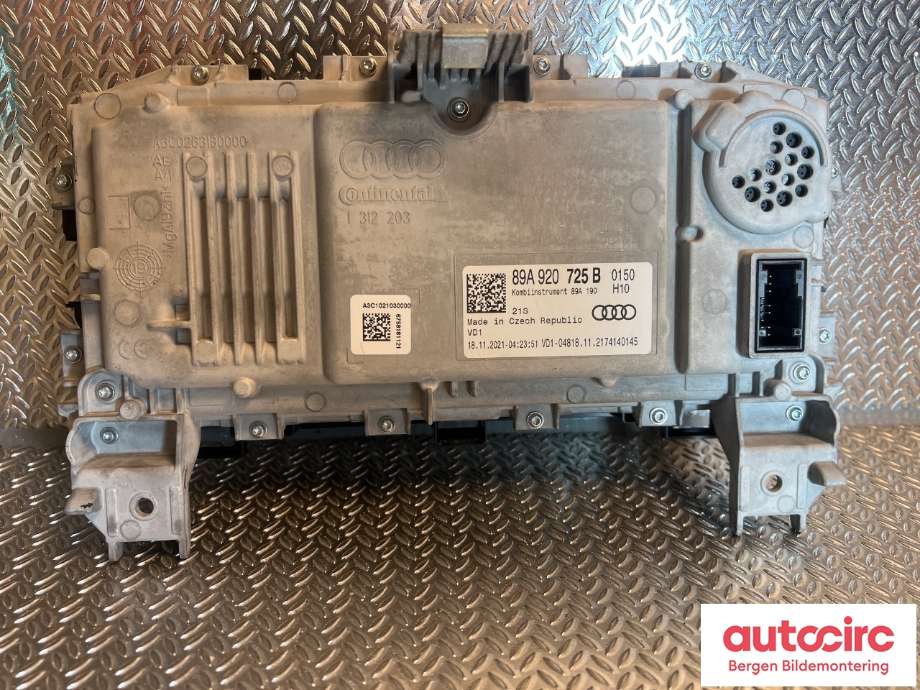 Instrument kjørecomputer til Audi Q4 e-tron 2021-->>  (AUDI|89A 919 604 B|89A 919 604|)