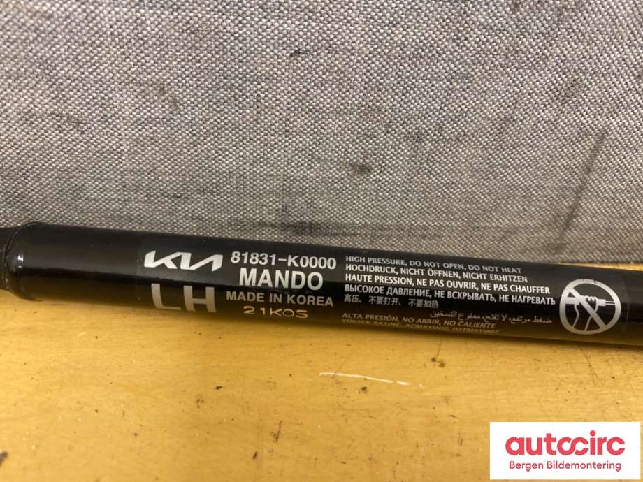 Baklukedemper til Kia e-Soul 2019-->> (Type III) (KIA|81831-K0000)