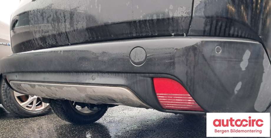 Støtfanger bak til Peugeot 2008 2013-2019 (Type I)  (PEUGEOT|16 101 162 80|)