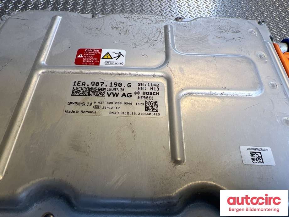 DCDC converter elbil til Audi Q4 e-tron 2021-->>  (AUDI|1EA 907 190 G|)