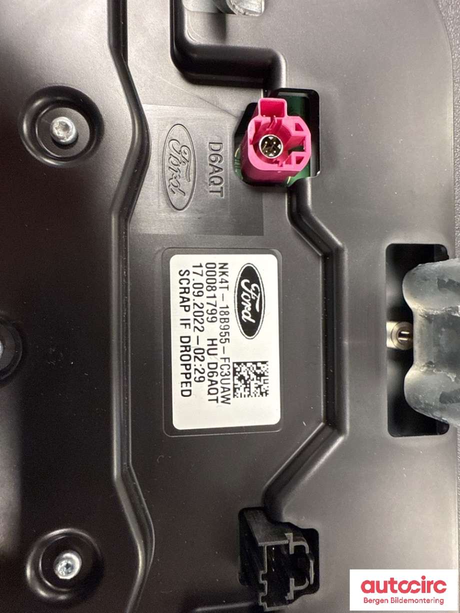 Bilstereo navigasjon til Ford Transit Connect 2018-->> Type II, Fase 2 (FORD|NK4T-18B955-FD3UAW|2708820|)