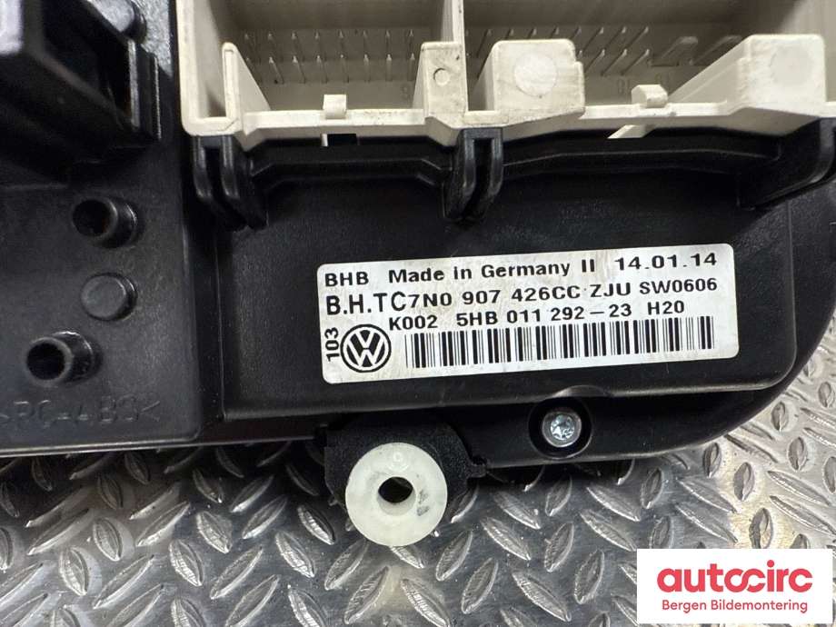 Varmeapparat motor til VW Caddy 2010-2015 (Type III, Fase 2) (VOLKSWAGEN|7N0 907 426 CC|)