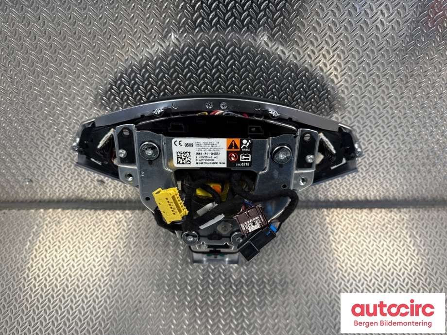 Airbag rattpute til Tesla Model X 2016-->>  (TESLA|1036779-01-C|)