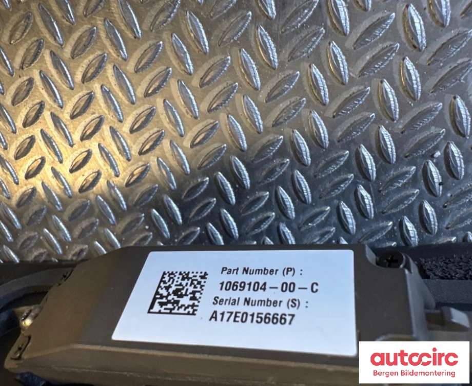 Kamera til Tesla Model X 2016-->>  (TESLA|1092311-00-C|)