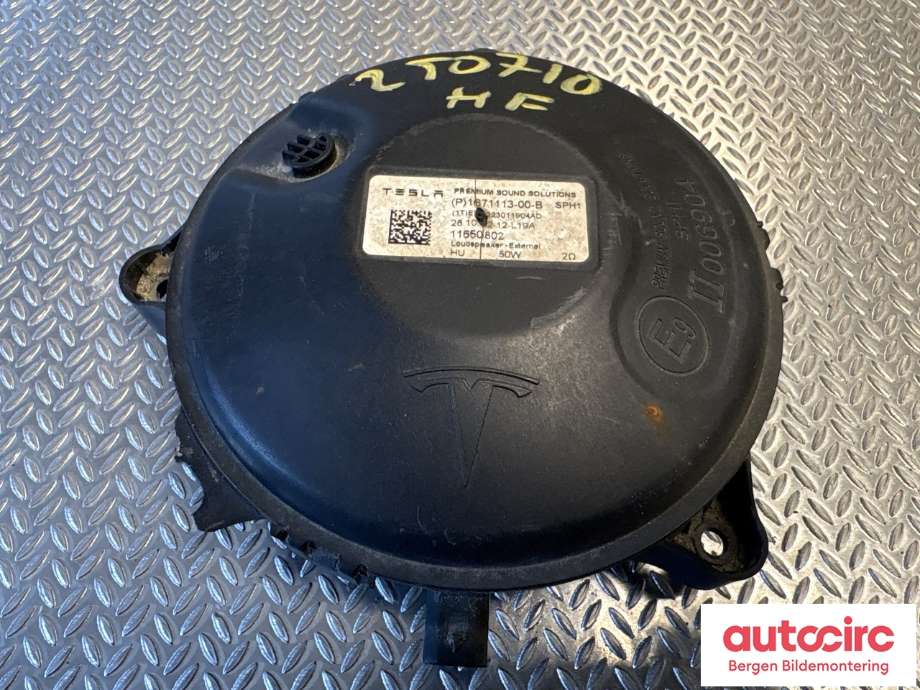 Bilstereo høyttaler til Tesla Model Y 2021-2024 (Type I) (TESLA|1671113-00-B|)