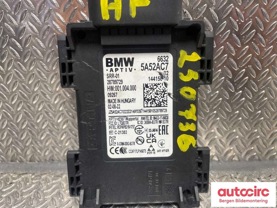 Sensor radar til BMW i4 2021-->> (G26) (G26) (BMW|66 32 5 A84 CF7|)