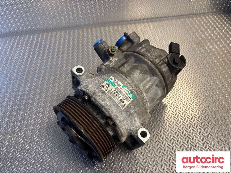 Aircondition kompressor til Audi A3 2009-2012 (Type II, Fase 2)  (AUDI|5K0 820 803 K|5N0 820 803 C|1K0 820 808 F)