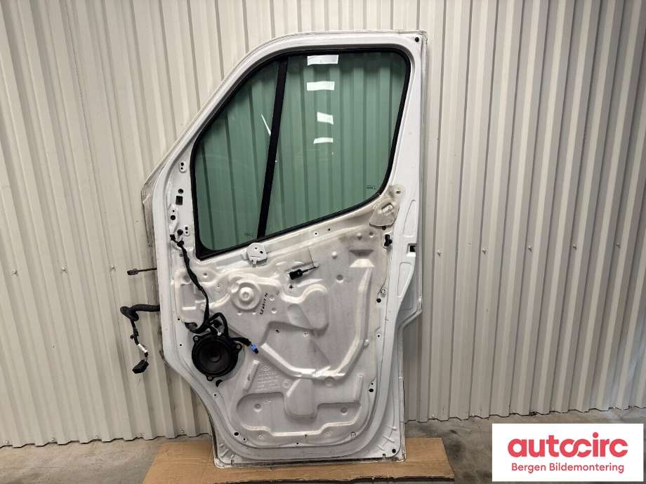 Dør høyre 2dørs til Renault Master 2010-2013 (Type III, Fase 1)  (RENAULT|801009976R|801001658R|801001682R)